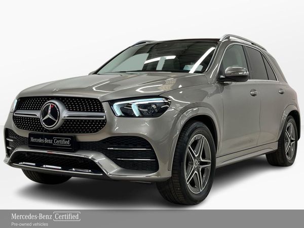 Mercedes-Benz GLE-Class SUV, Diesel Plug-in Hybrid, 2022, Silver