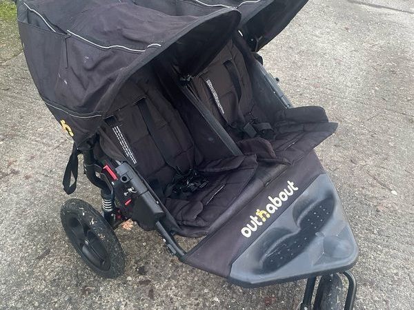 Out and about hotsell double buggy done deal