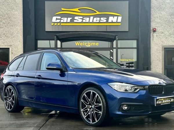 BMW 3-Series Estate, Diesel, 2018, Blue