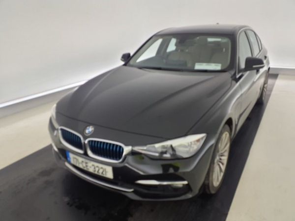BMW 3-Series Saloon, Petrol, 2017, Black