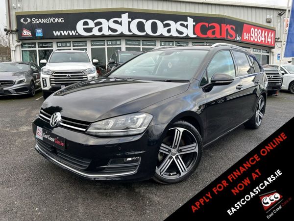 Volkswagen Golf Estate, Petrol, 2015, Black