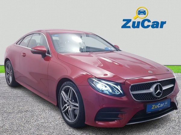 Mercedes-Benz E-Class Coupe, Diesel, 2020, Red