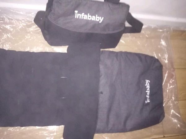 Infababy pram bassine footmuff apron hood for sale for sale in Co. Westmeath for 50 on DoneDeal