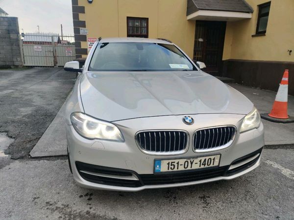 BMW 5-Series Estate, Diesel, 2015, Silver