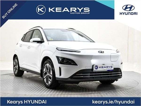 Hyundai KONA Crossover, Electric, 2024, White