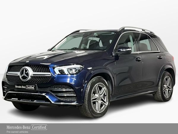 Mercedes-Benz GLE-Class SUV, Diesel Plug-in Hybrid, 2022, Blue