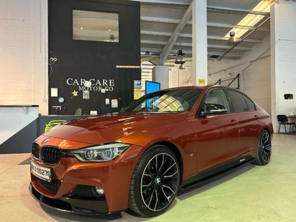 BMW 3-Series Saloon, Hybrid, 2018, Orange