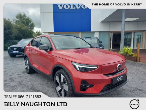 Volvo C40 SUV, Electric, 2024, Red
