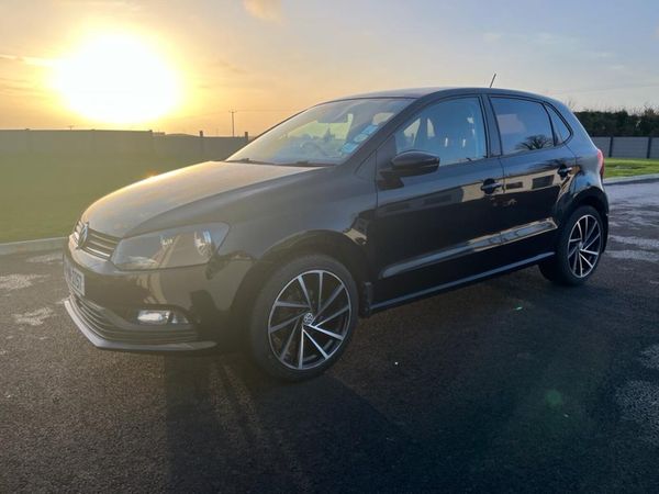 Volkswagen Polo Hatchback, Diesel, 2016, Black