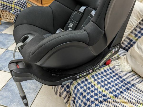 Baby Car Seat Bases - Britax Romer Dualfix M PRO 360 Spin Car Seat Graphite  Marble - All4Baby, Galway, Ireland