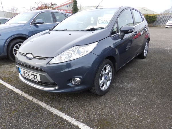 Ford Fiesta Hatchback, Diesel, 2012, Blue