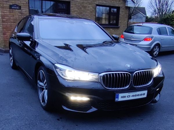 BMW 7-Series Saloon, Diesel, 2018, Black