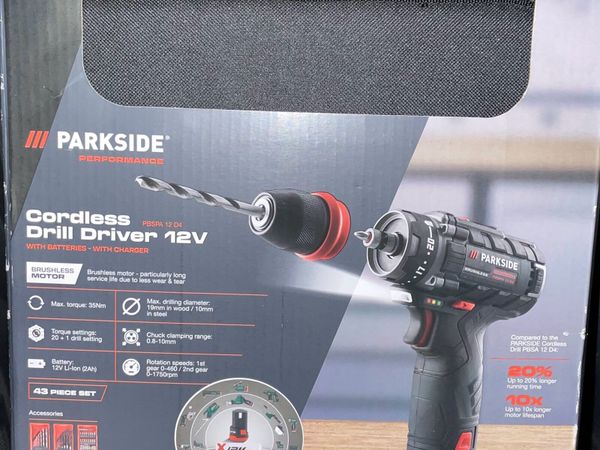 Parkside cordless drill discount 12v