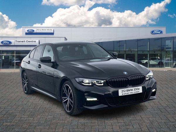 BMW 3-Series Saloon, Petrol Plug-in Hybrid, 2021, Black