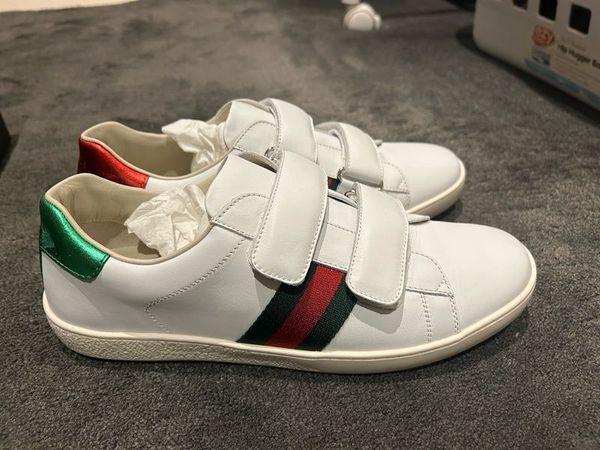 Gucci 2024 strap trainers