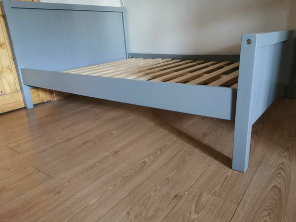 Floor double online bed frame