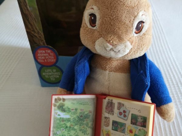 Talking and hotsell hopping peter rabbit