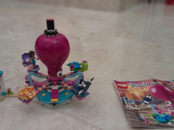 Lego friends best sale octopus ride instructions