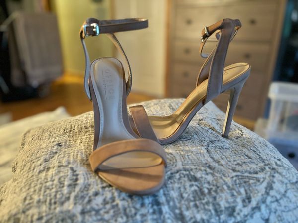 Office tan outlet heeled sandals