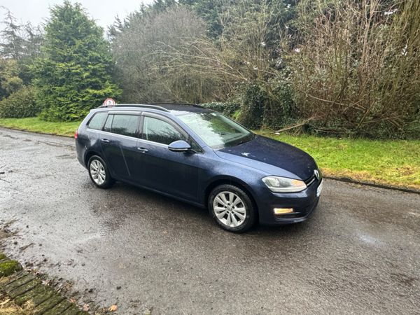 Volkswagen Golf Estate, Petrol, 2014, Blue