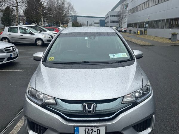 Honda Fit Hatchback, Petrol Hybrid, 2014, Silver