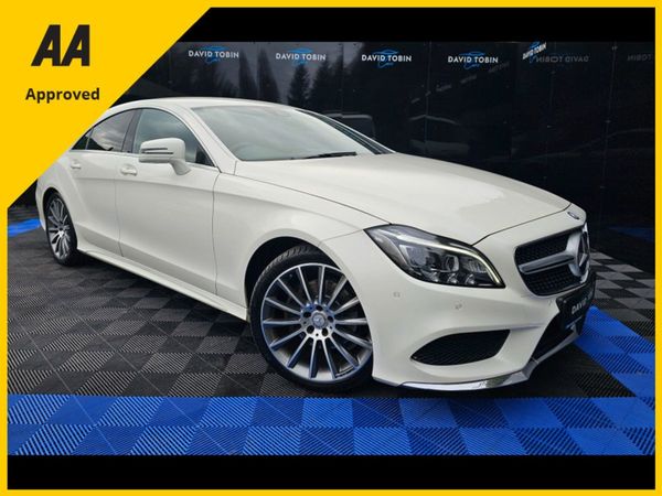 Mercedes-Benz CLS-Class Coupe, Diesel, 2017, White
