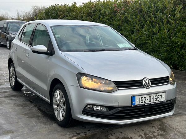 Volkswagen Polo Hatchback, Petrol, 2015, Silver