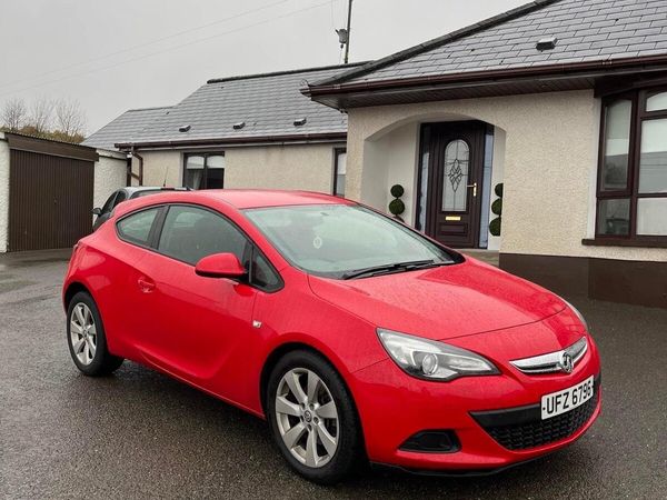 Vauxhall Astra Coupe, Petrol, 2014, Red