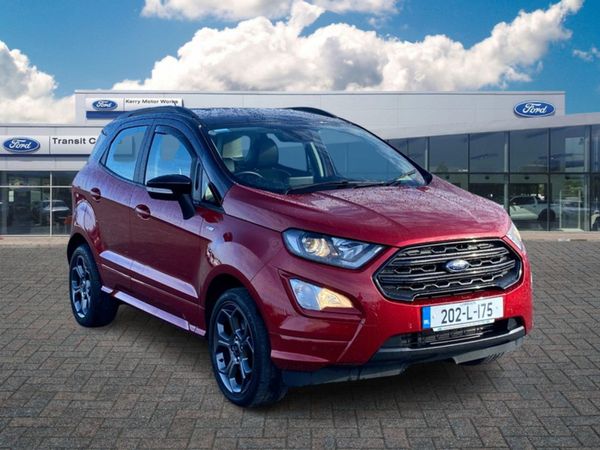 Ford EcoSport Hatchback, Diesel, 2020, Red