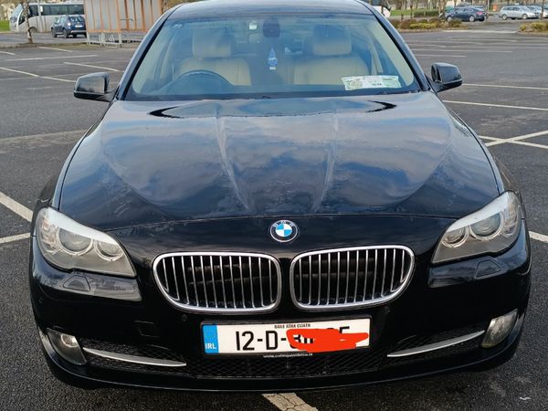 BMW 5-Series Saloon, Diesel, 2012, Black