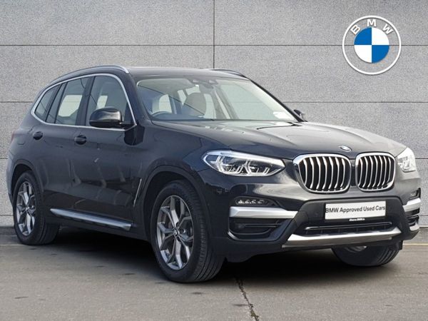 BMW X3 SUV, Petrol Plug-in Hybrid, 2021, Black
