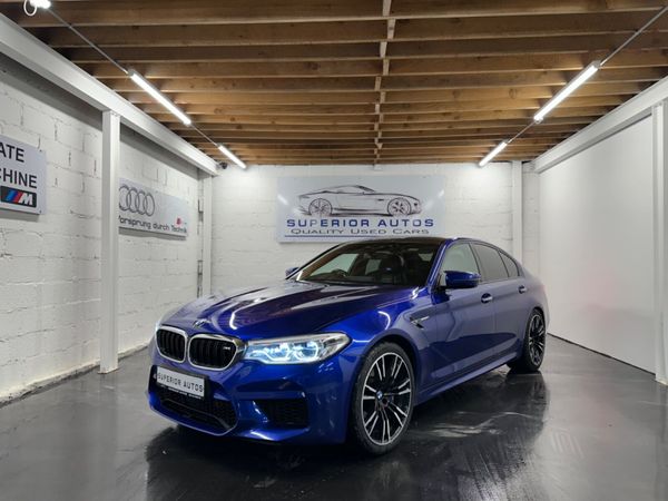 BMW M5 Saloon, Petrol, 2018, Blue