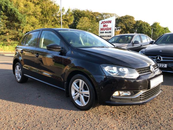 Volkswagen Polo Hatchback, Diesel, 2016, Black