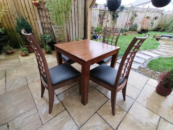 Small kitchen table and deals chairs for sale