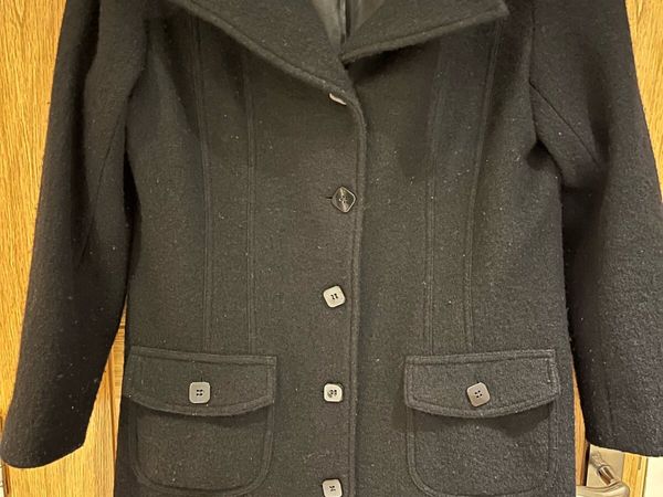 Ll bean boiled hot sale wool coat