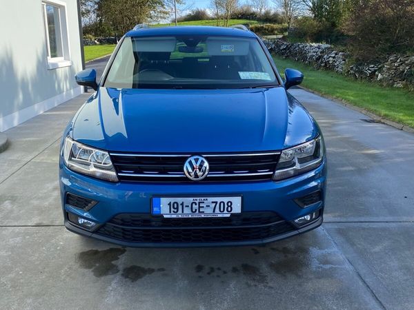 Volkswagen Tiguan SUV, Diesel, 2019, Blue