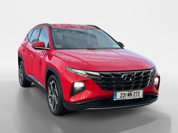 Hyundai Tucson SUV, Petrol Hybrid, 2023, Red