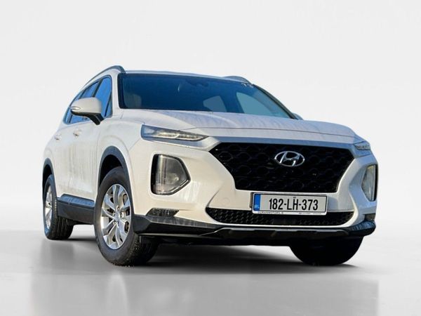 Hyundai Santa Fe SUV, Diesel, 2018, White