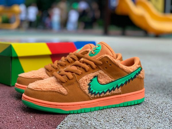 Nike Dunk Low SB x Grateful Dead Yellow Bear for Sale