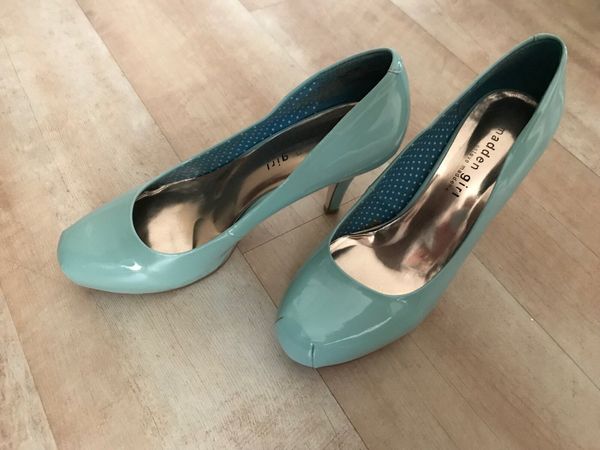 Mint green pumps clearance heels