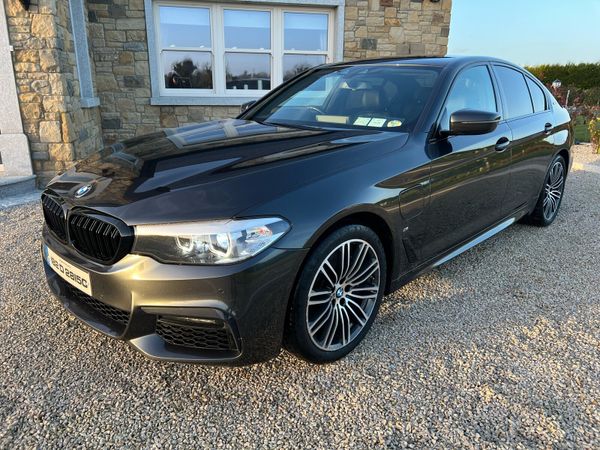 BMW 5-Series Saloon, Petrol Plug-in Hybrid, 2018, Grey