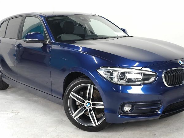 BMW 1-Series Hatchback, Diesel, 2017, Blue