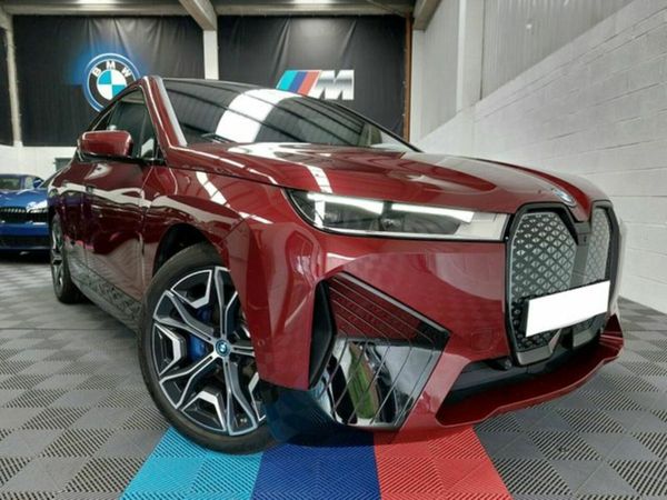 BMW iX SUV, Electric, 2022, Red