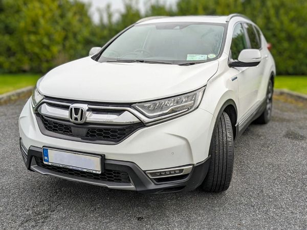 Honda CR-V SUV, Petrol Hybrid, 2019, White