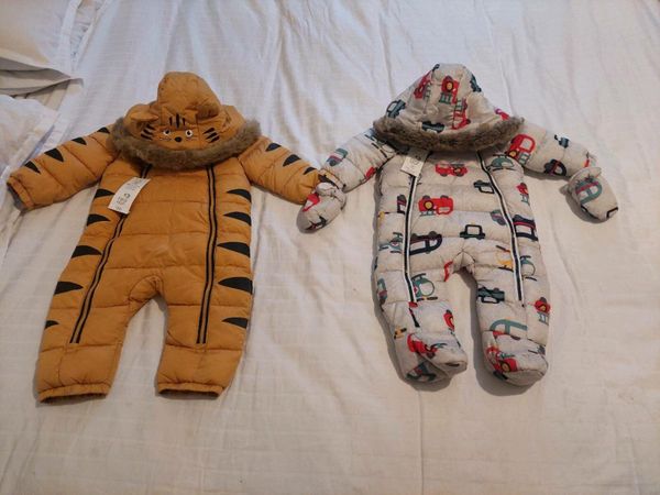 Tesco baby 2024 boy snowsuit