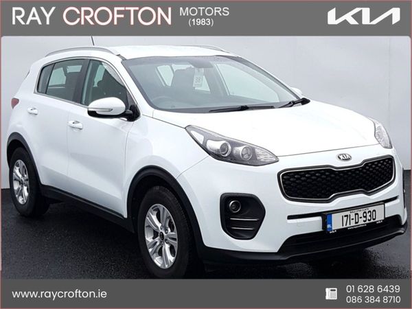 Kia Sportage SUV, Diesel, 2017, White