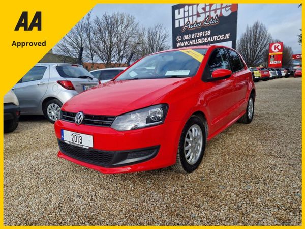 Volkswagen Polo Hatchback, Petrol, 2013, Red