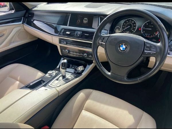 BMW 5-Series Saloon, Diesel, 2014, Grey