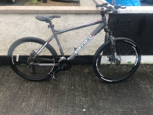 Carrera mountain best sale bike grey