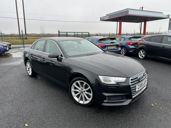 Audi A4 Saloon, Diesel, 2019, Black